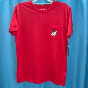Georgia Bulldogs Pocket T-shirt red black white
